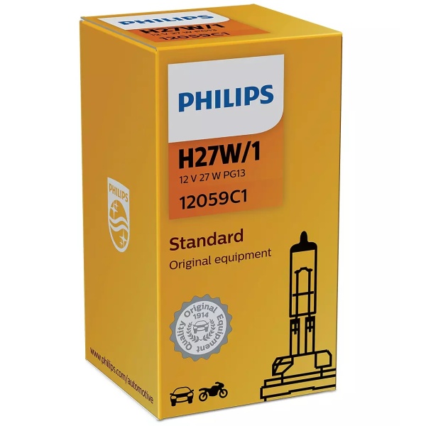 Bec Philips H27W/1 12V 27W PG13 12059C1